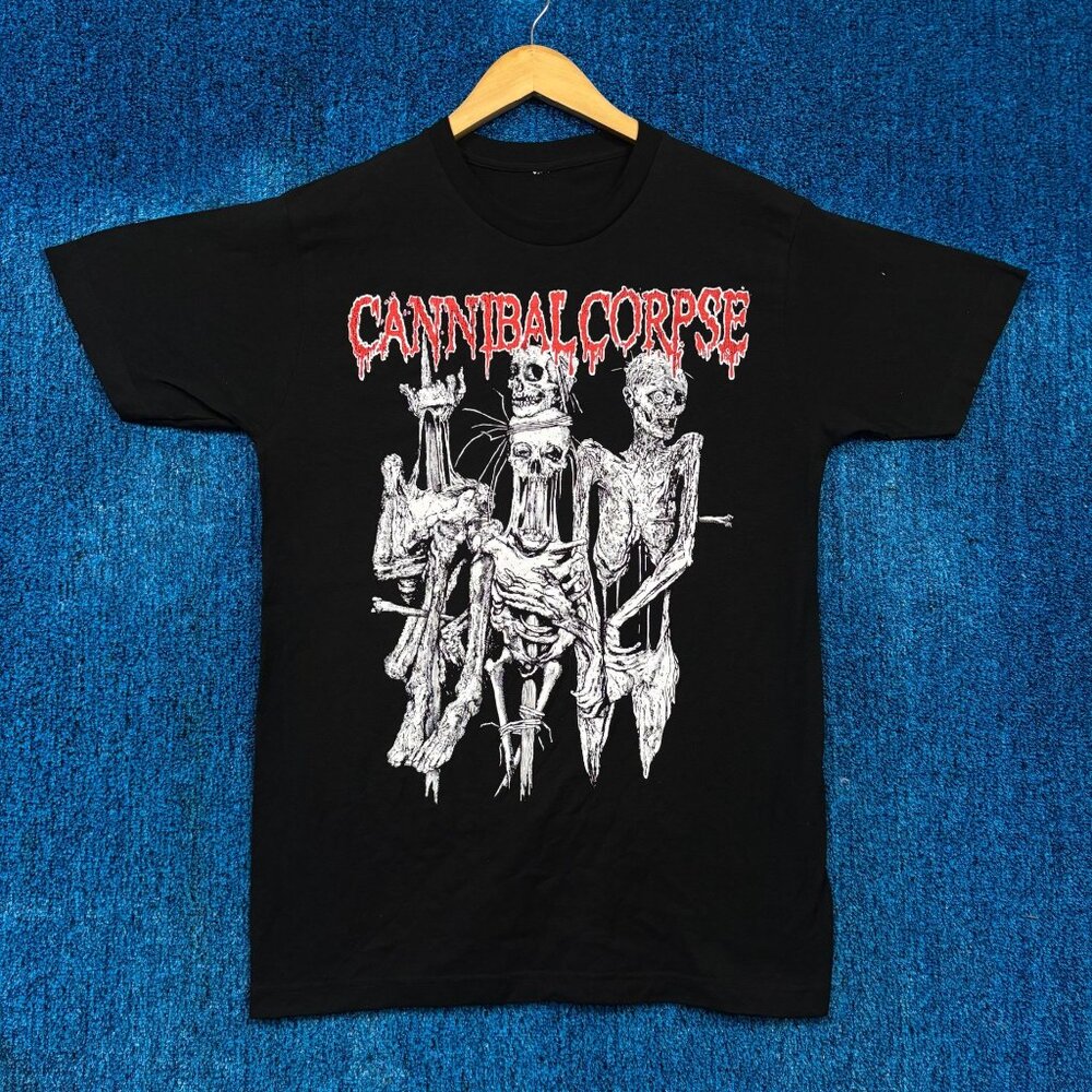 Cannibal Corpse European Tour Rock T-Shirt Size Medium